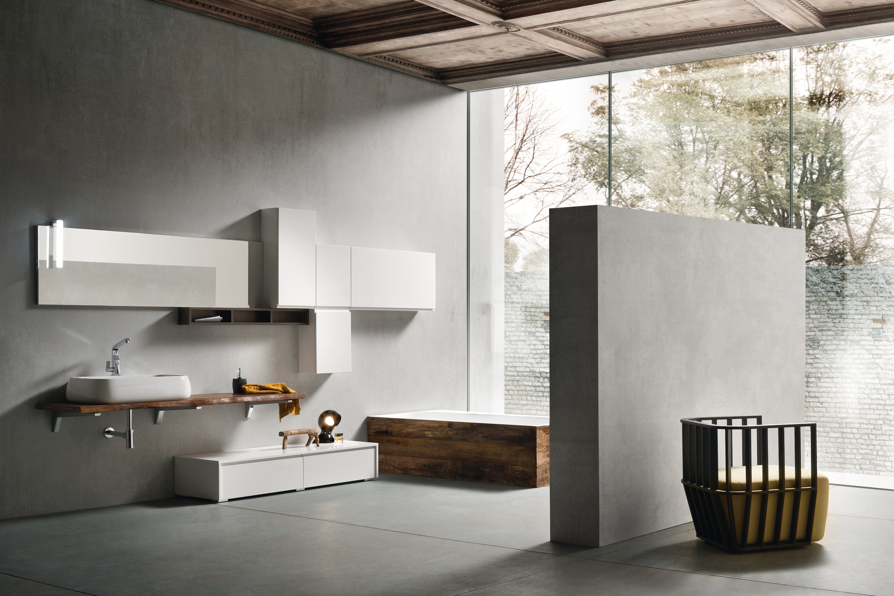 Mobile bagno moderno nero: mobile porta tv design garda di munari ...